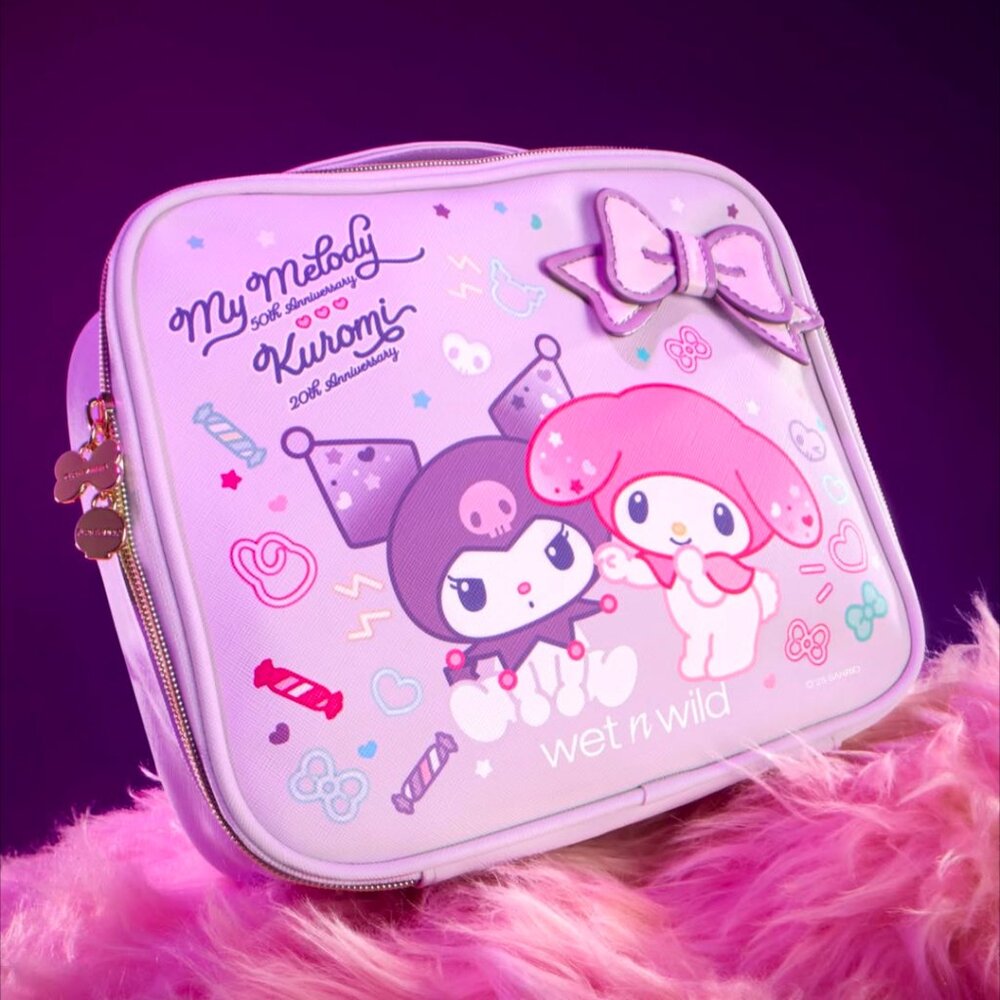 My Melody & Kuromi Limited Edition Wet N Wild Cosmetic Bag